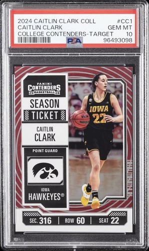 Caitlin Clark [Target] #CC1 card