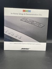 Bose 321 Series II In Home Set-up  Demonstration DVD Disc