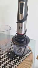 HESKA Hand Blender 1000W Food Mixer Processor Handheld Black