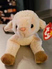 Ty Beanie Baby - EWEY the Lamb (5.5 Inch) MWMTs - Stuffed Animal Toy
