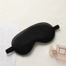 1Pcs Imitated Silk Sleep Eye Mask Shading Patch Portable Travel Relax Eyepatch L