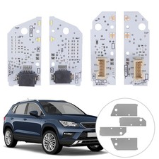 Front DRL Headlight LED Boards ECU Control Unit PCB 575941475 For SEAT ATECA KH7