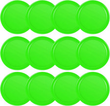 3 1/4 Inches Air Hockey Pucks 12 Pack Full Size Heavy Replacement Pucks for Game
