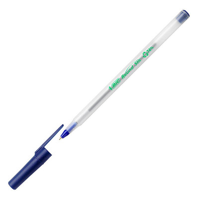 BiC  Kugelschreiber Schreiber ECOlutions Round Stic 0,4mm blau 893240