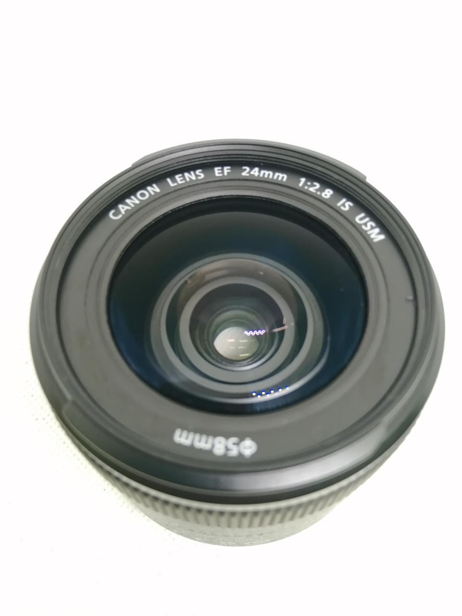 美品 極上 キヤノン EF 24mm 1:2.8 Canon EF 24mm f/2.8 IS USM Wide Angle Prime Lens From Japan
