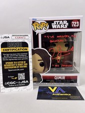 Manny Jacinto Signed Qimir Star Wars The Acolyte Funko Pop w/ QUOTE + JSA COA