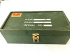 1964 Hasbro GI JOE Wooden Footlocker ARAH -- No Tray