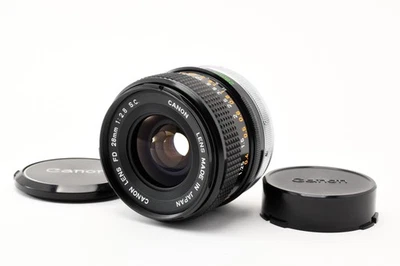 [Top COMME NEUF] Objectif Canon FD 28mm f2.8 S.C SC grand angle MF du JAPON - Photo 1/4