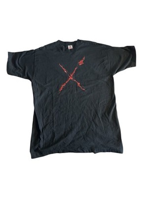 Vintage Hexen Beyond Heretic Video Game Shirt XL Black Nintendo Doom Promo USA