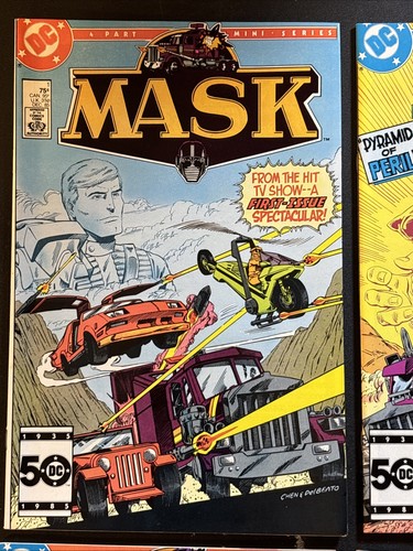 MASKE komplett DC Comics Mini-Serie 1-4 1985 Vintage 80er Cartoon - Bild 2 von 10