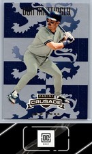 2025 Panini Crusade #31 Don Mattingly Silver