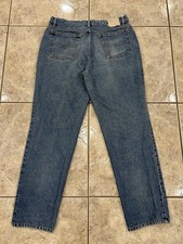 VTG 90s Men's 36X32 Bugle Boy Jeans Light Wash Denim Distressed