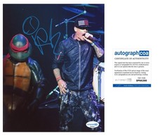 Vanilla Ice "Ice Ice Baby" AUTOGRAPH Signed 8x10 Photo ACOA COA  TEENAGE MUTANT