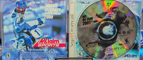 NFL QB Club 2001 (Sega Dreamcast, 2000) Authentic Complete Manual + Reg Card