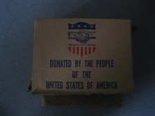 Care Paket ERP USA Donation Nachkriegszeit