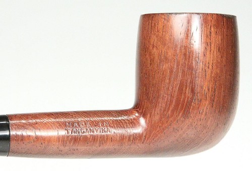 KILIMANJARO Meerschaum Lined, TANGANYIKA, Tan Billiard c1950’s-91, FINE SHAPE! - Picture 6 of 12