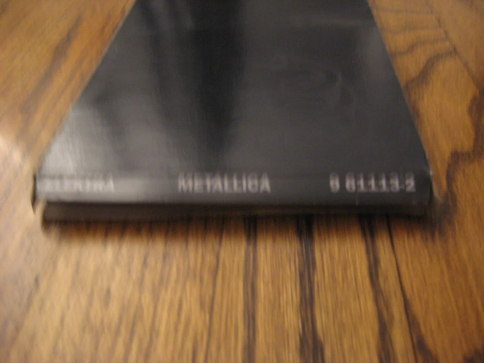 Metallica Black Longbox and Original cd-Rare! Enter Sandman The Unforgiven Foto 4 de 4