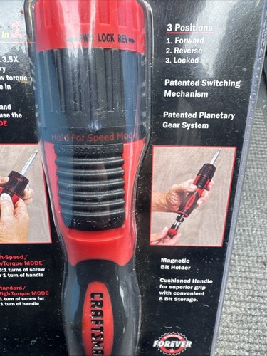 Sears Craftsman Nos 47479 Spezialeinsätze Schraubendreher Geschwindigkeit Multiplikation selten cool - Bild 5 von 11