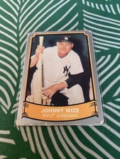 1989 Pacific Baseball Legends 2nd Series - Johnny Mize #180 - FREE SHIPPING