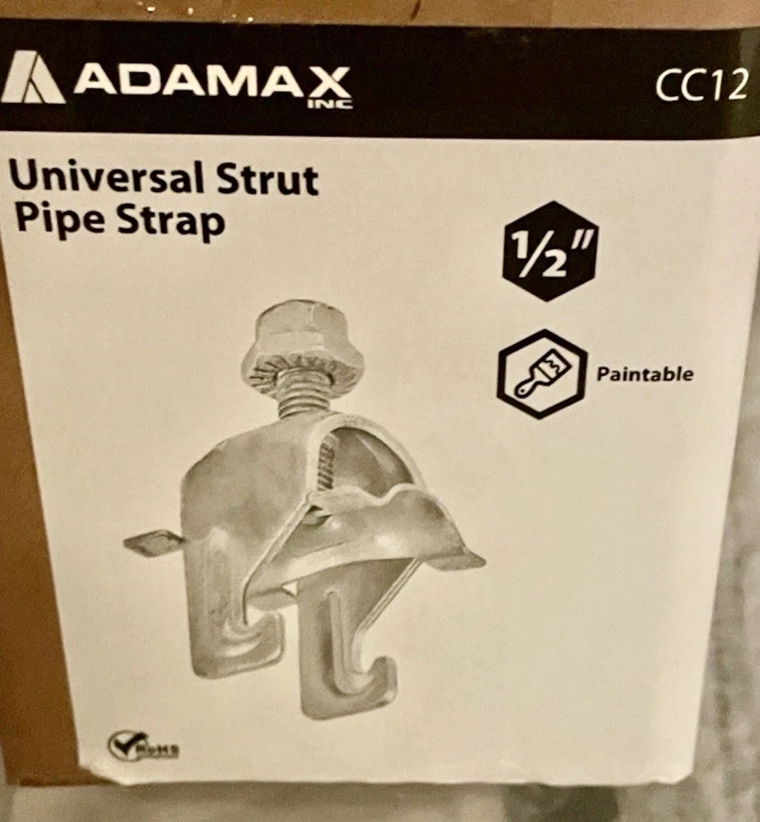 Highcraft QQT-H112-10 Staffa A U Per Cinghia Per Tubi A Due - Foto 8