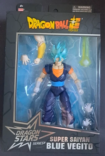 Figura Bandai Dragonball Dragon Stars Anime Manga Super Saiyan Azul Vegito