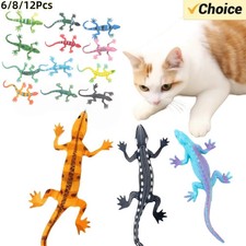 Bissfestes Eidechsen Spielzeug für Katzen – Interaktiv, Kaubar - Zahnreinigung