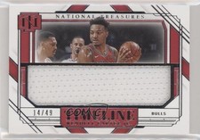2020-21 Panini National Treasures Timeline Materials 14/49 Wendell Carter Jr s3g