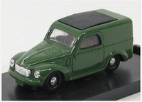 Brumm R051 Fiat 500C Van 1951 GrüN 1/43 Modellauto