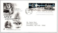 #1434 1435 UNITED STATES SPACE ACHIEVEMENTS FDC, NEIL ARMSTRONG, APOLLO, MERCURY