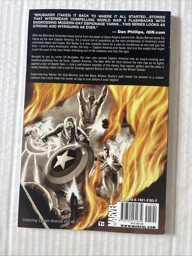 Captain America: The Man With No Face 2009 Marvel TPB Brubaker - Bild 2 von 6