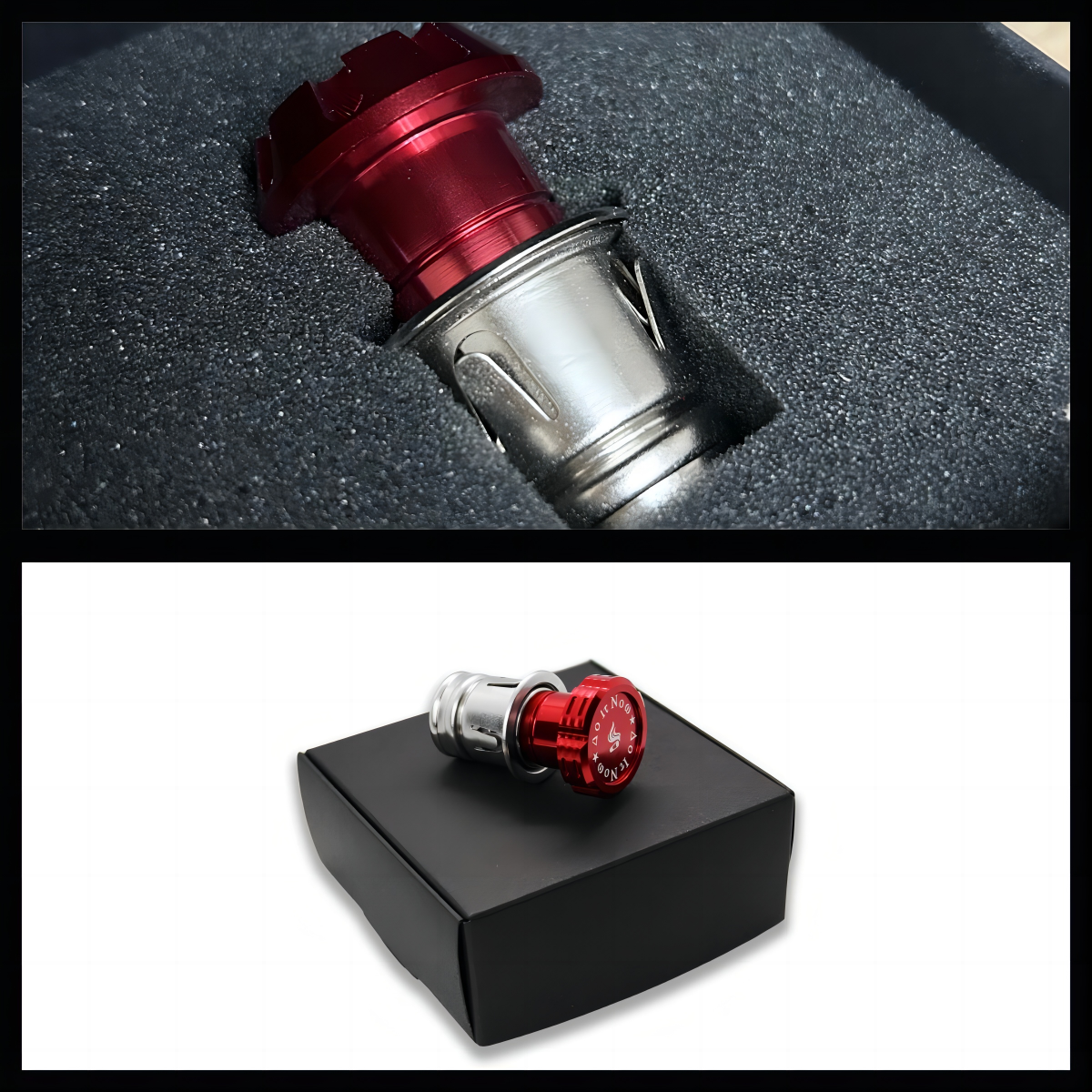 Silver Aluminum 12V Cigarette lighter For Audi A1 A3 A4 A6 A7 A8 Q3 Q5 Q7  Q8 RS