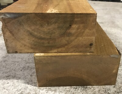 3  X 6  X  12  Soft Maple Turning Wood Blanks Bowl Blanks Sealed With Wax Qty 2