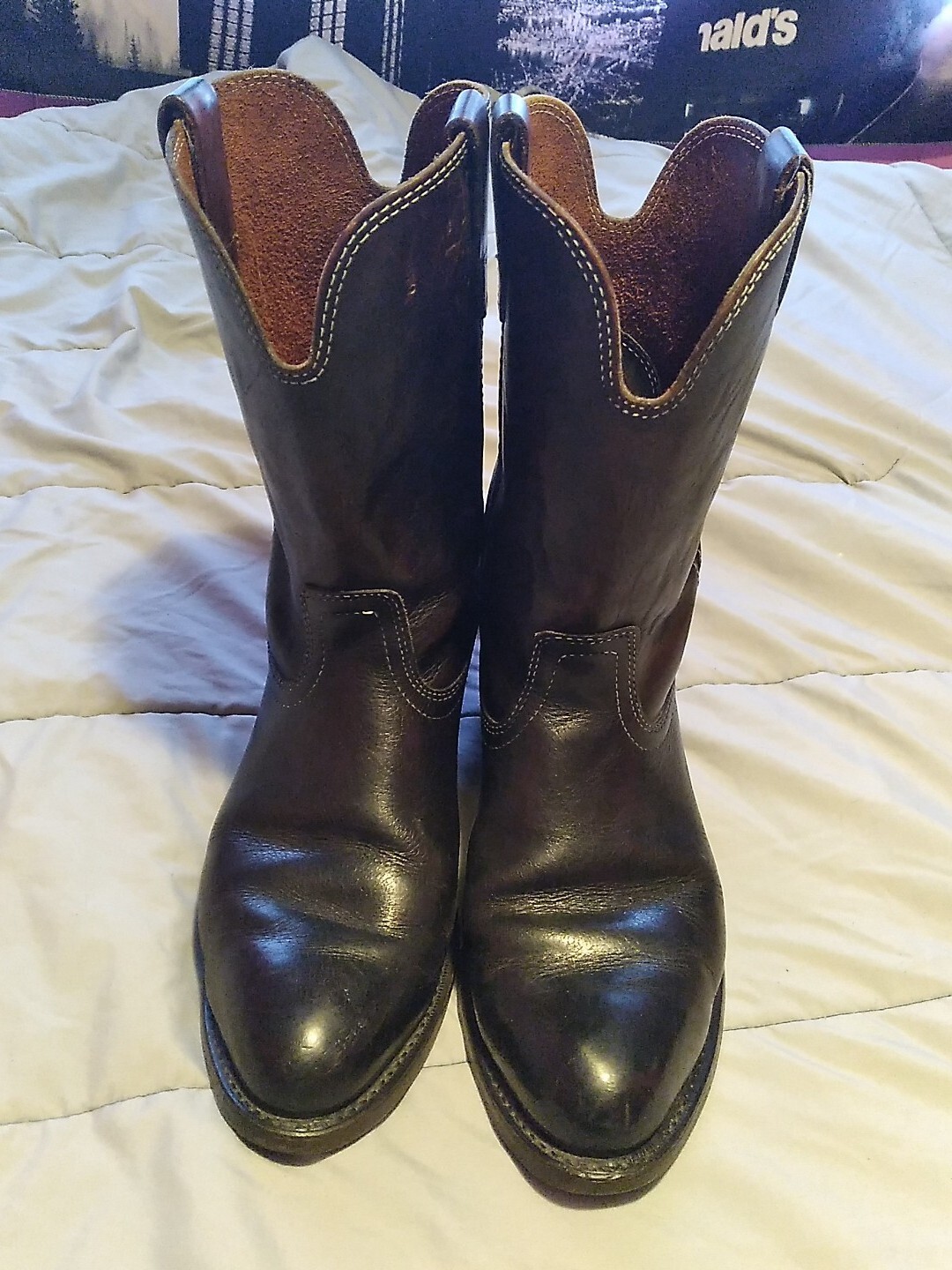 Vintage Men's Cowboy Boots Size 11D - image 1