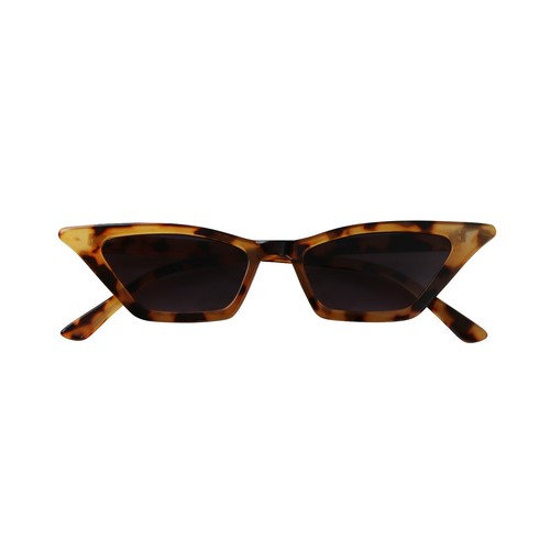 Gafas de sol ShadyVEU - pequeñas estrechas anchas delgadas ojo de gato parte superior plana bombo moda años 90 - Imagen 4 de 18