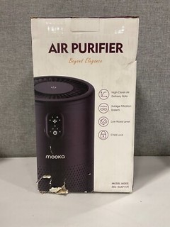 Mooka Small Room Air Purifier True HEPA Filter Desktop Air Filtration Smoke Odor