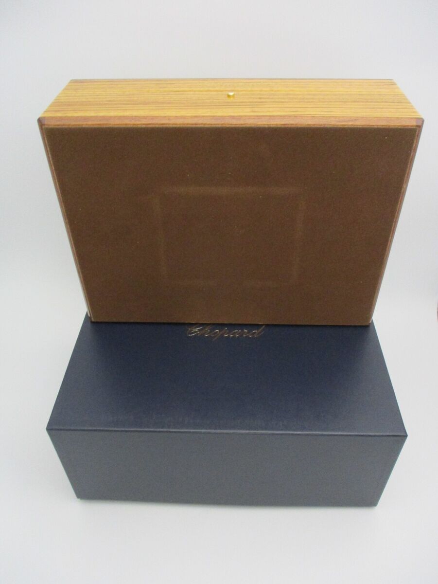 Chopard Large Deluxe Watch & Jewelry Lacquered Wooden Gift Chopard Large Deluxe Watch & Jewelry Lacquered Wooden Gift