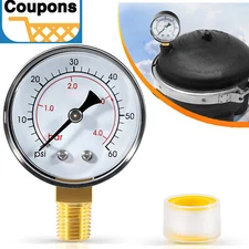 Replacement for Paramount Water Valve Pressure Gauge 005-302-3590-00, 60 PSI