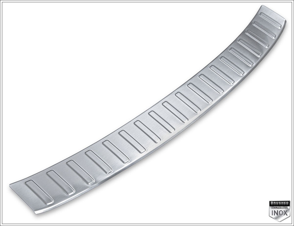 Rear Bumper Protector Chrome Glossy Stainless Steel For