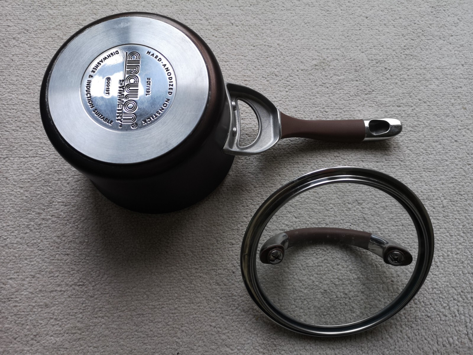 Circulon 5 piece pan set (induction suitable) eBay