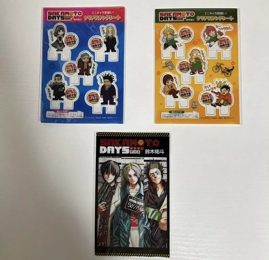 Sakamoto Days manga Sticker for Sale by Anime-Chibi