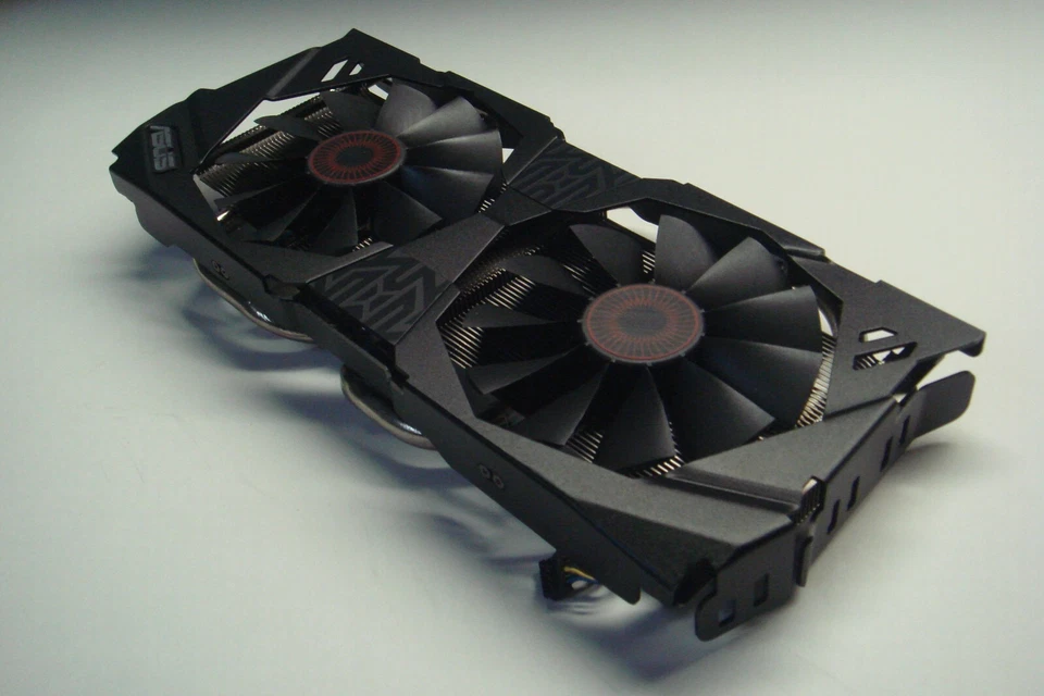 Heatsink Fan ASUS Strix GeForce GTX 970 NVIDIA Graphics Video Card GPU Cooling - Image 4 of 4