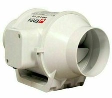 Ventilatore tubolare radiale TURBO 100 125 150 200 250 315 mm mandata aria scarico tubo