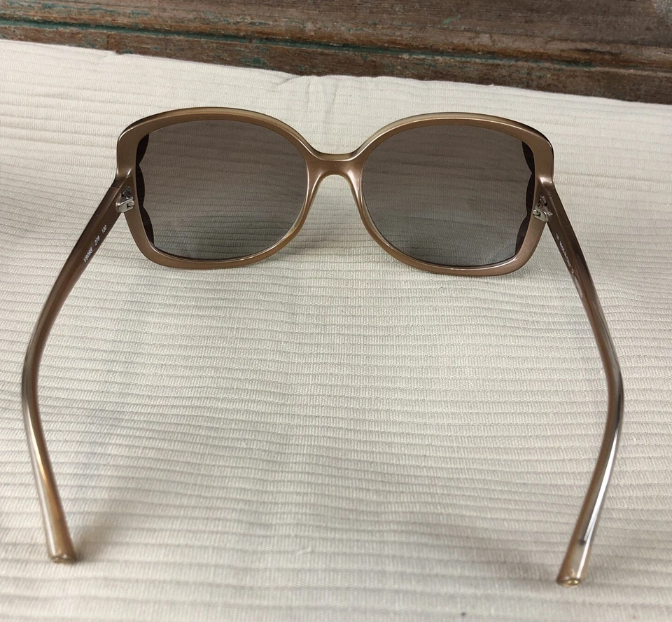 Valentino Square Butterfly Sunglasses Brown Bronze Italy 278 V609S 59 17 130 mm - Image 4 of 4