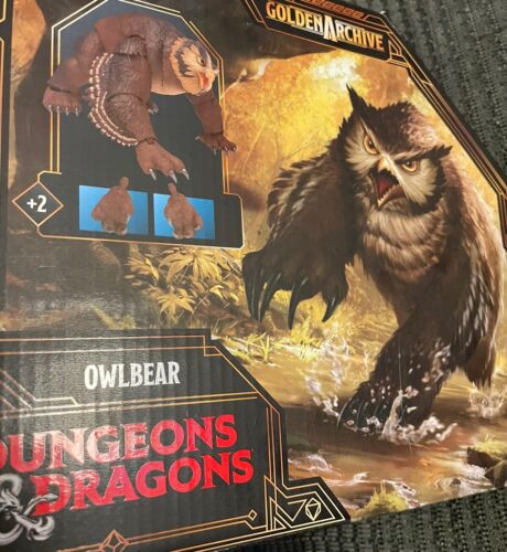Dungeons and Dragons Golden Archive Owlbear 6" Actionfigur 2023 - Bild 11 von 12