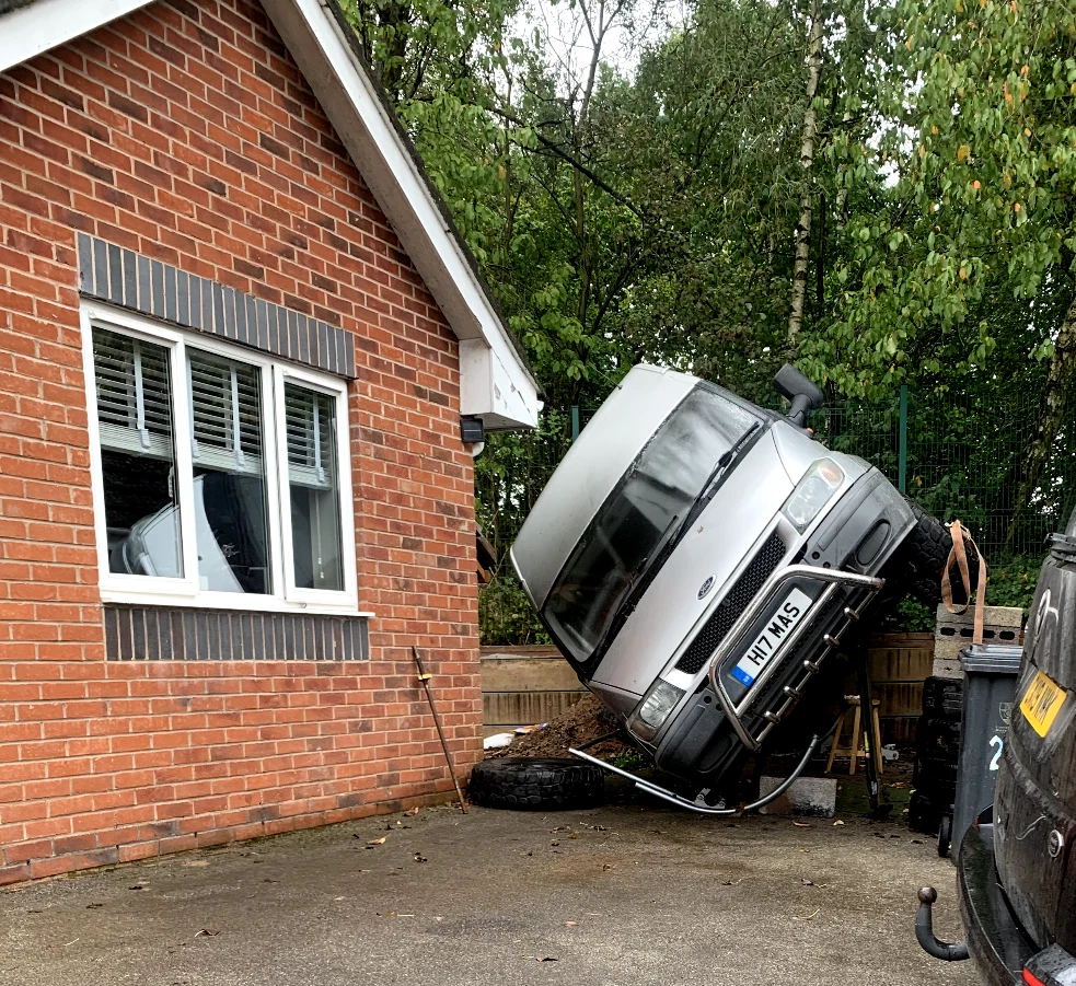 C J Rollover Jig Car Van Rollover Jig In Good Condition - Picture 1 of 15