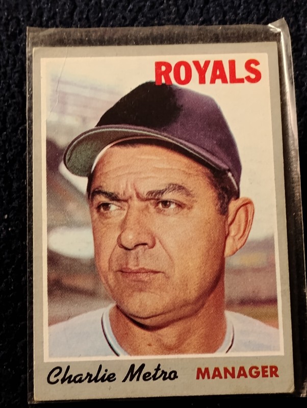 1970 Topps - #16 Charlie Metro (RC)