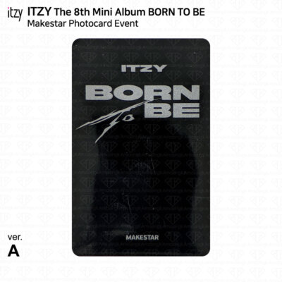 ITZY born to be makestar 中華 トレカ リュジン2枚 ITZY 8th Mini Album Born To Be Makestar Photocard Event YEJI