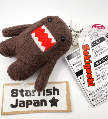 Sekiguchi Plush Domo-kun Kids Mascot Key Chain H9×W8×D4cm JAPAN | eBay