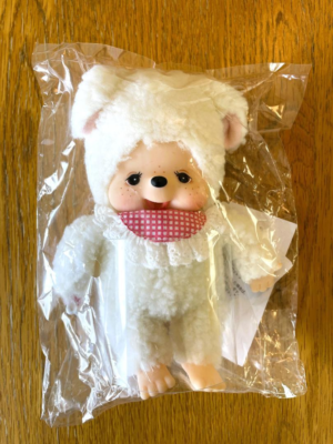 Monchhichi Friends Cham Sheep Plush Doll S Size – Official