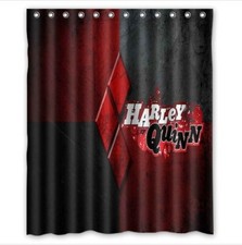 New harley quinn Shower Curtain polyester waterproof With Hooks